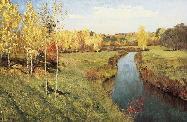 Левитан И. И. «Золотая Осень», 1895 г.
