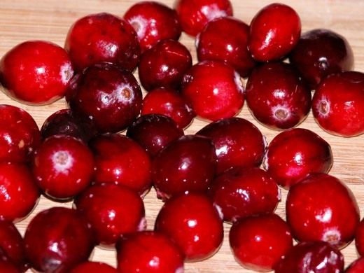 Ягоды клюквы крупноплодной