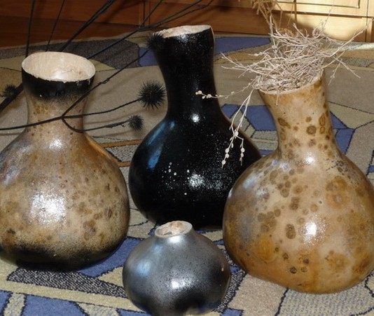 Конкурс: Декоративные вазы из тыквы - Своими руками