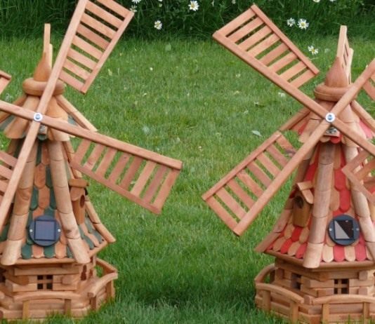 Декоративная мельница своими руками - Своими руками Декоративная мельница