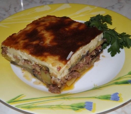 Греческая «Мусака», или «Блюдо пастухов»