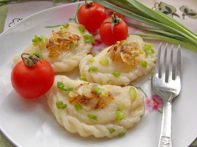 Вареники с картошкой