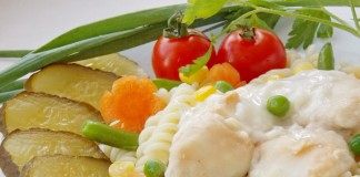 Курица под соусом Бешамель