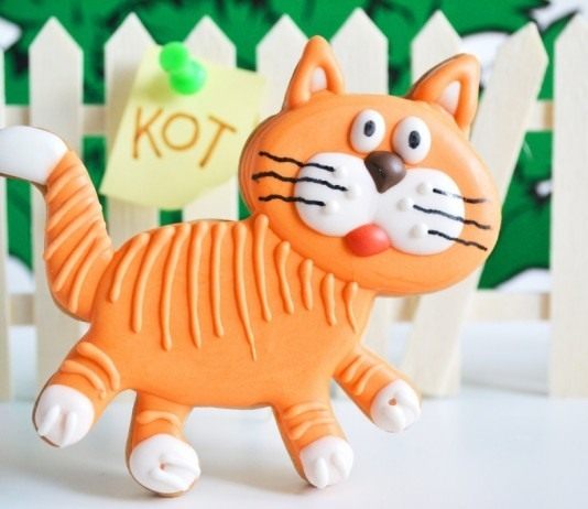 Песочное печенье с корицей «Сладкий кот» - Рецепты Песочное печенье с корицей «Сладкий кот»