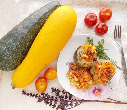 Фаршированные кабачки