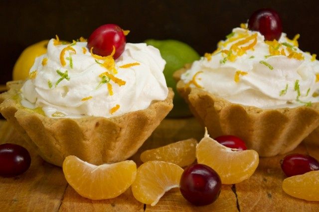 Тарталетки с апельсиновым курдом Тарталетки с апельсиновым курдом