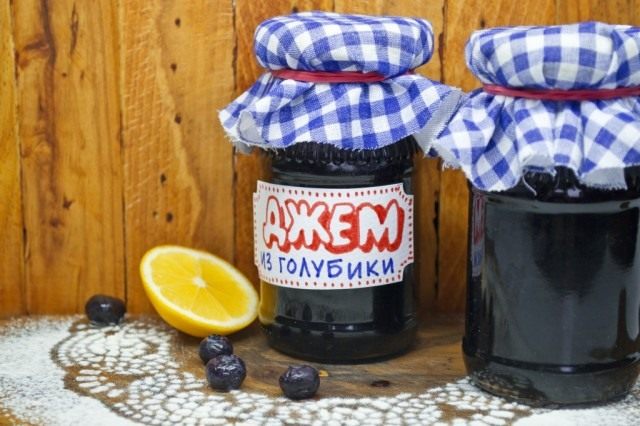 Джем из голубики