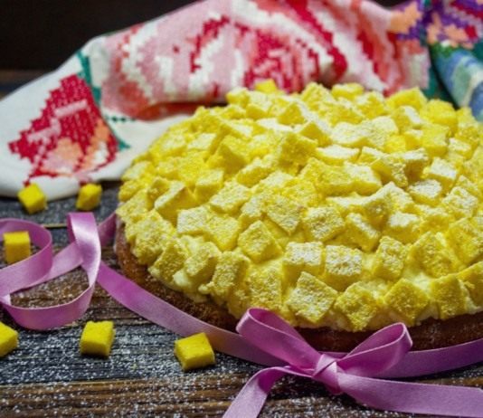 Итальянский торт «Мимоза»