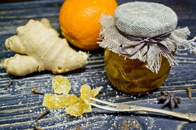 Засахаренный имбирь — цукаты из имбиря с апельсином
