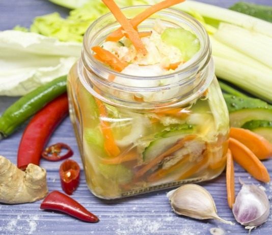 Кимчхи с пекинской капустой - Постные блюда Кимчхи с пекинской капустой