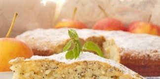 Яблочный пирог с маком