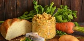 Паштет из селёдки с плавленым сыром
