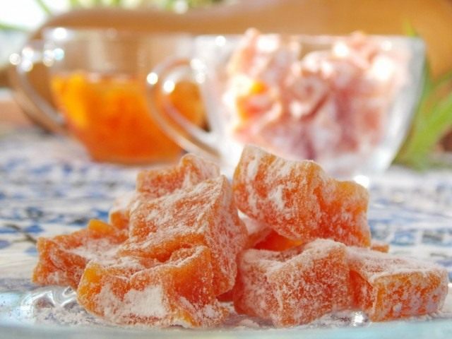 Цукаты из тыквы Цукаты из тыквы