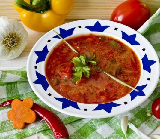 Вегетарианский борщ — свекольник