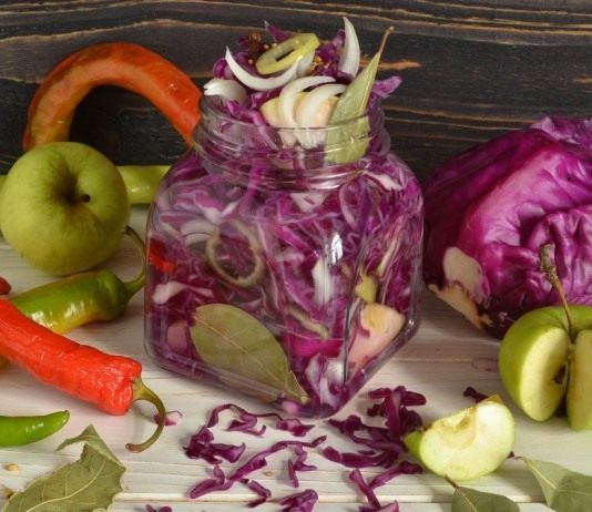 Маринованная краснокочанная капуста - Рецепты Маринованная краснокочанная капуста