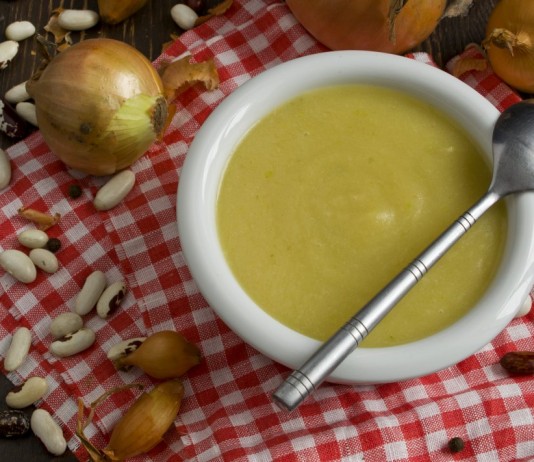 Крем-суп из консервированной фасоли - Рецепты Крем-суп из консервированной фасоли
