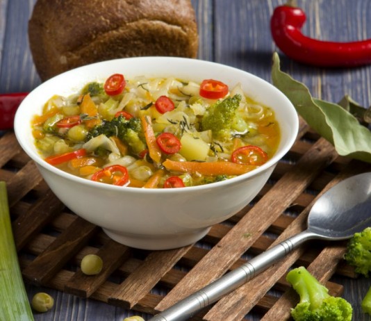 Суп с консервированным горошком
