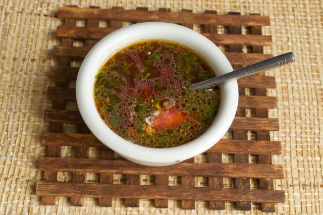 Борщ с красной капустой Борщ с красной капустой