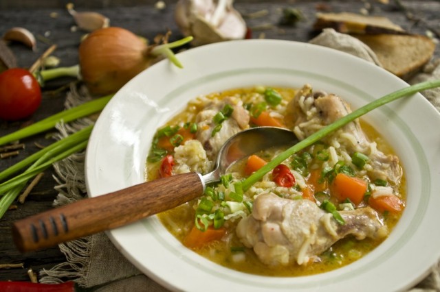Суп из куриных крылышек Суп из куриных крылышек