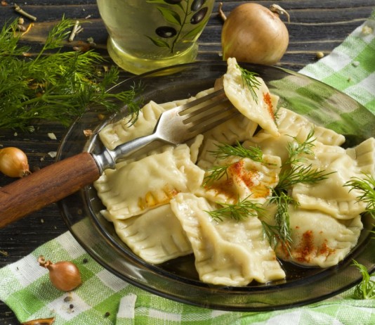 Равиоли с мясной начинкой