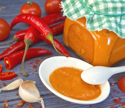 Острый соус «Чили с черри» - Рецепты Острый соус «Чили с черри»