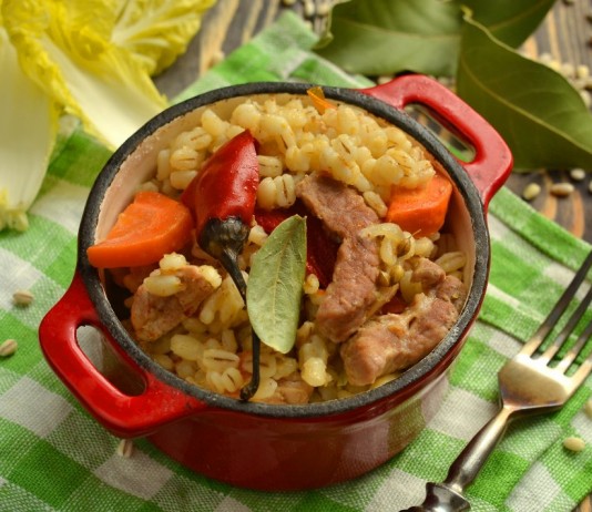 Вкусная перловка с мясом - Основные блюда и гарниры Вкусная перловка с мясом