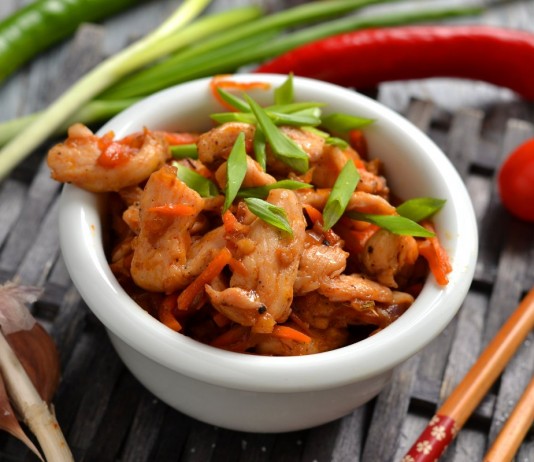 Курица в кисло-сладком соусе