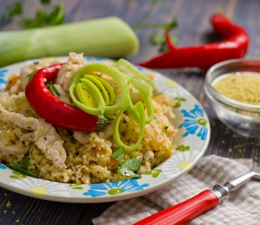 Кускус с курицей