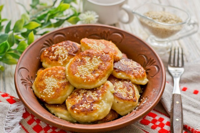 Сырники с бананом