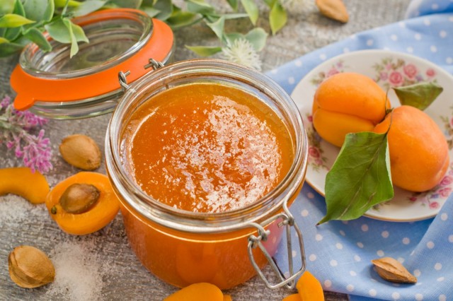 Абрикосовый джем быстрого приготовления