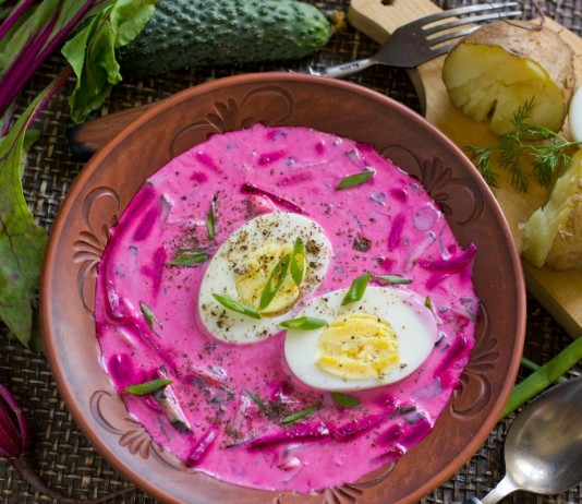 Холодник из свёклы