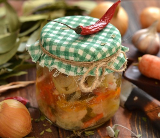 Куриная тушёнка в духовке - Основные блюда и гарниры Куриная тушёнка в духовке