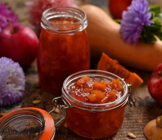 Яблочное варенье с тыквой — сладкий вкус осени