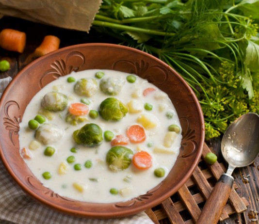 Молочный суп с овощами — необычный, но очень вкусный! - Рецепты Молочный суп с овощами — необычный, но очень вкусный!