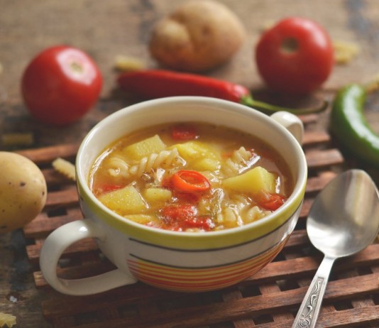 Суп с макаронами и овощами — когда быстро, полезно и вкусно