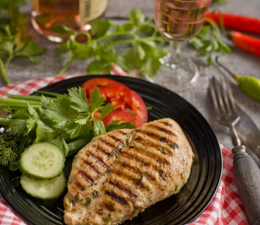 Куриное филе на гриле