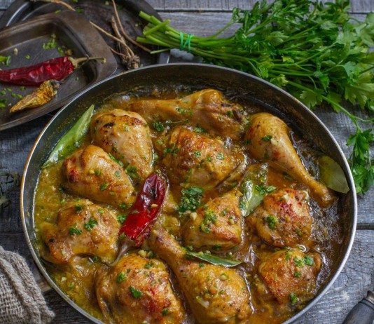 Аппетитная жареная курица в ореховом соусе - Основные блюда и гарниры Аппетитная жареная курица в ореховом соусе