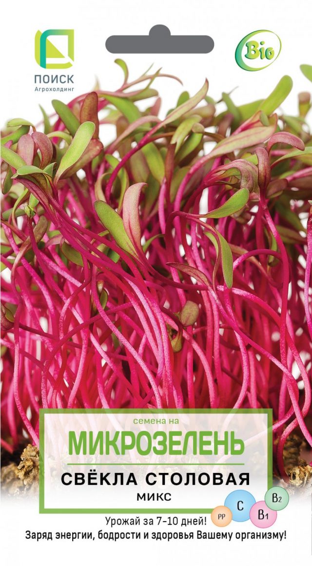 Семена свёклы на микрозелень