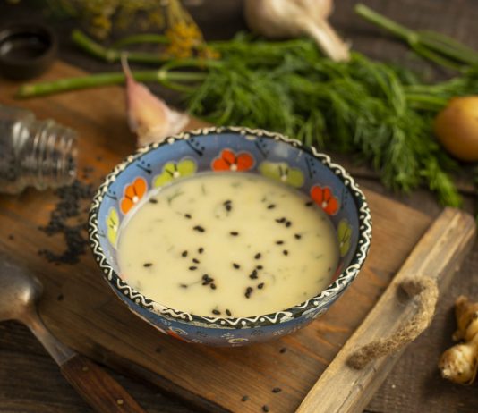 Нежный крем-суп из топинамбура