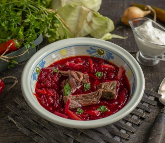 Борщ с говядиной — вкусный и полезный - Рецепты Борщ с говядиной — вкусный и полезный