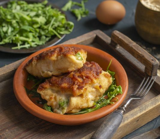 Котлеты де-воляй с сыром