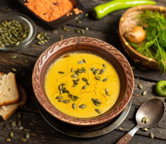 Постный рыбный суп с чечевицей - Постные блюда Постный рыбный суп с чечевицей