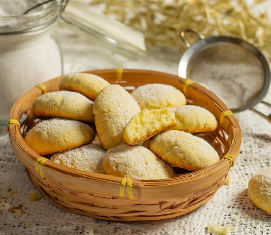 Вкусное печенье с творогом из простых ингредиентов