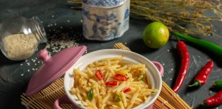 Картофель по-корейски — вкусный овощной салат