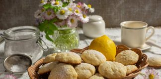 Итальянское лимонное печенье — просто и вкусно