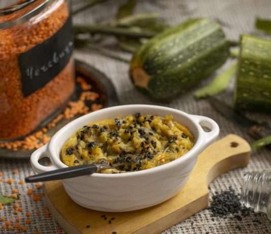 Запеканка из кабачков с чечевицей — полезный завтрак без яиц и муки - Рецепты Запеканка из кабачков с чечевицей — полезный завтрак без яиц и муки