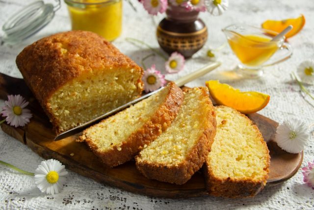 Нежный пирог с апельсинами