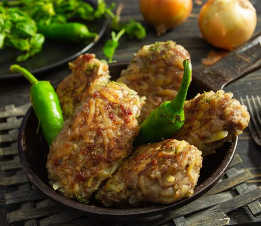 Сочные котлеты из говядины с картошкой