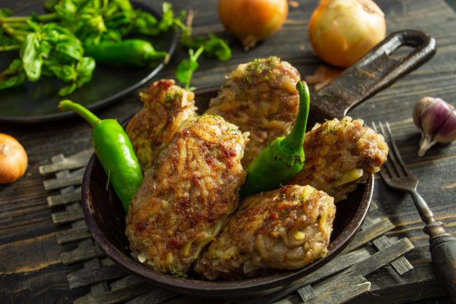 Сочные котлеты из говядины и картошки