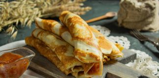 Французские тонкие блинчики крепы на сливках